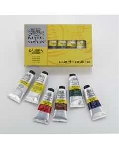 Winsor & Newton Galeria Acrylic Tube - Basic Set