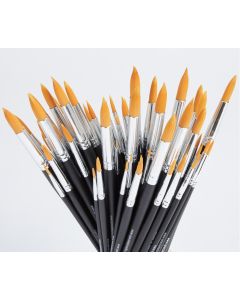 Artist Round Watercolour Brush Bulk Pack