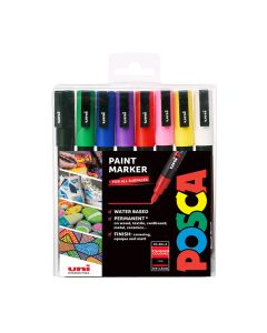 Uni Posca Marker PC-3M 8 Standard Colours