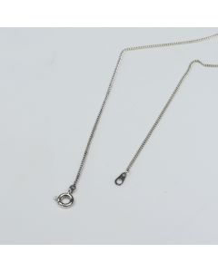 Silver Plated Necklace Chain Pack