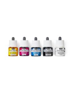 Pebeo Colorex Artist Ink Primary Set